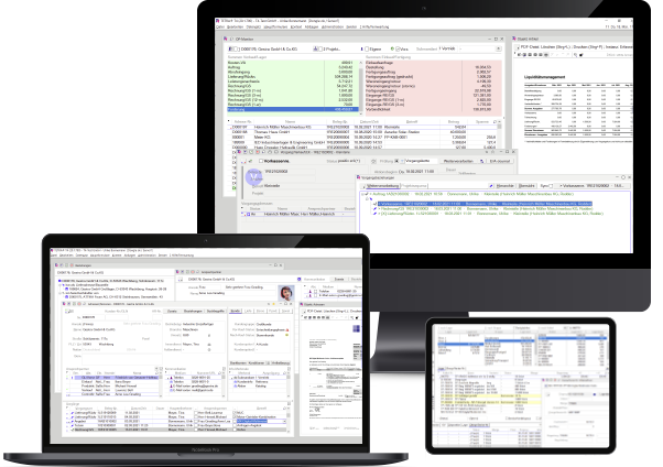 T4 Business: Die branchenunabhängige ERP-Software zur Optimierung von Warenwirtschaft, Auftragsabwicklung, Finanzbuchhaltung und mehr.